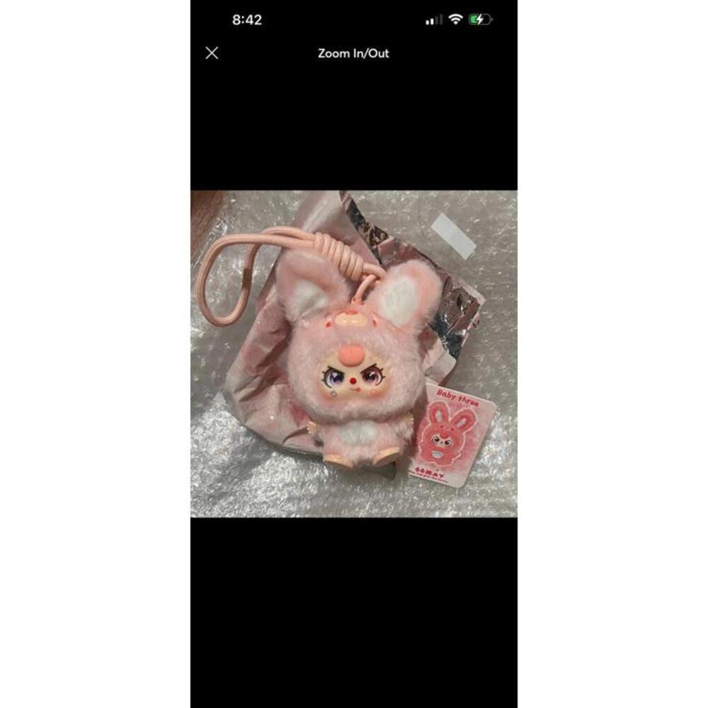 Baby Three Mini Hug Series plush pendent confirmed Bumny